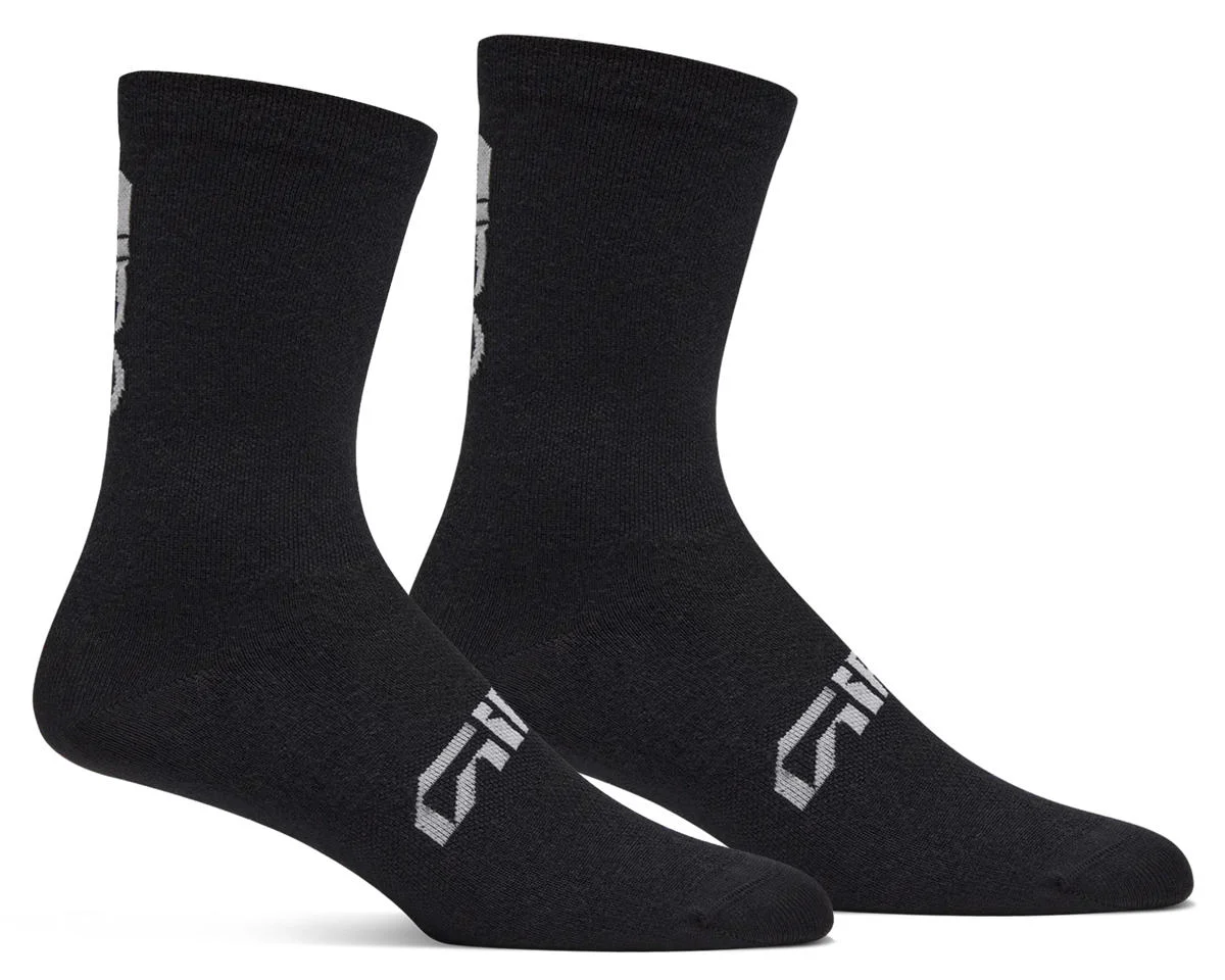 Giro Seasonal Merino Wool Socks (Black) (M)